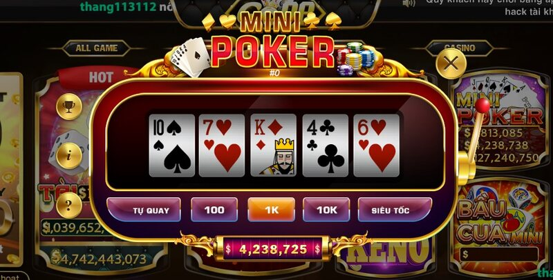 Đôi nét về Mini Poker tại Zomclub