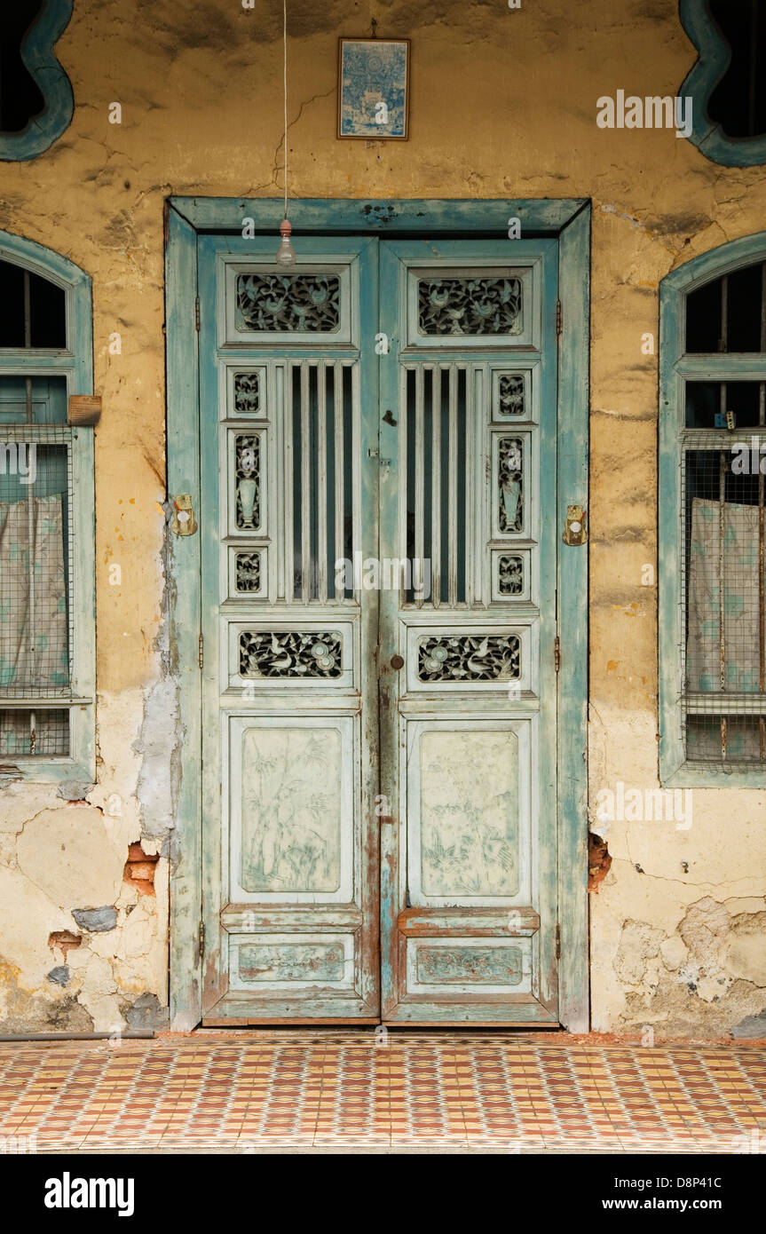 The Allure of Penang's Wooden Doors